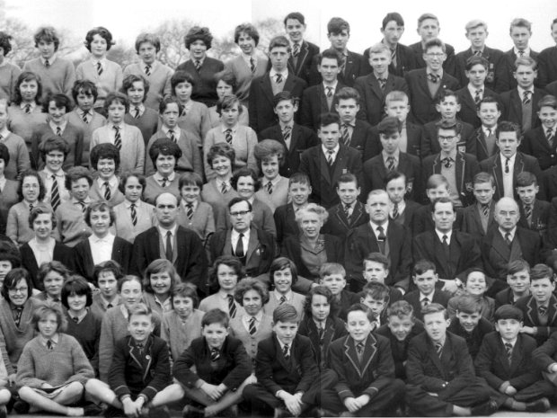 March 1962 Panoramic Photo The Margaret Glen-Bott Secondary Modern School
