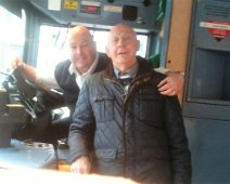 Eddie Short and Mr Mee the PE Teacher Says Eddie Short: Mr Mee (and me!!!) this afternoon in Derby. I'm driving a number 9. An hour round trip from Derby to Ockbrook village. I only do one of those...