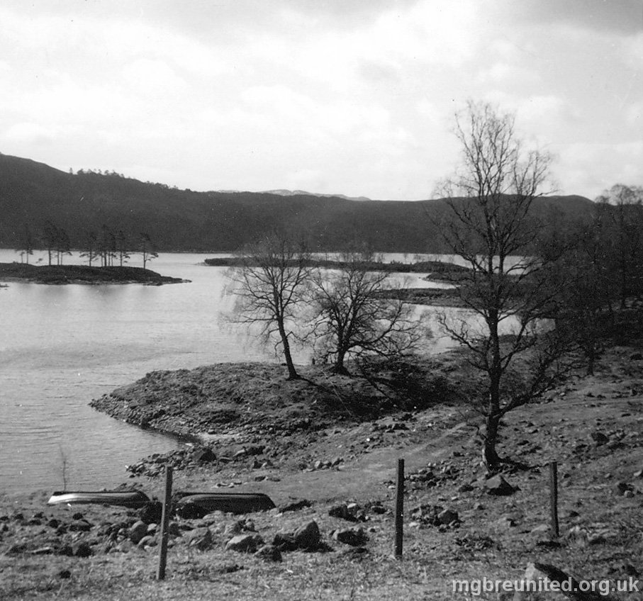 Glen Affric Trip- April 1963 THE VIEW FROM WHERE THE BUS DROPPED US