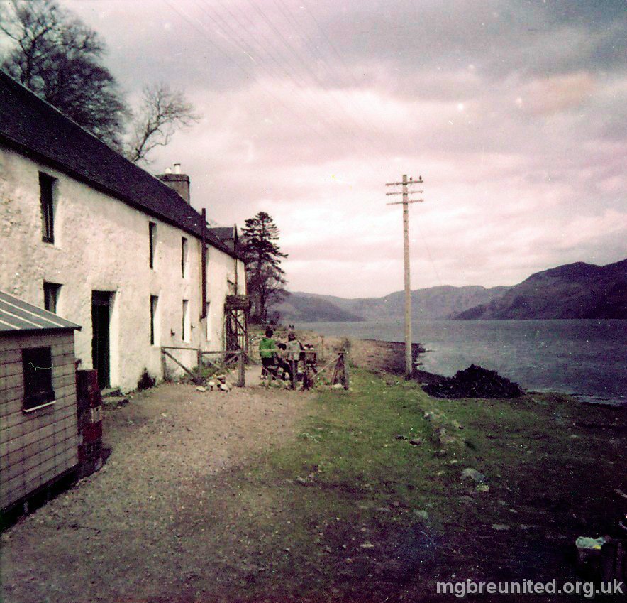 Glen Affric Trip- April 1963 Rattagan Hostel on Loch Duich