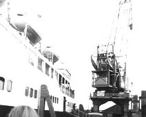 School Trip to Belgium Getting off the ship at Ostend. I think the girl is Georgina Robinson. School trip 1965. Other School Trips were to Boston Stump and Jodrell Bank and Manchester...