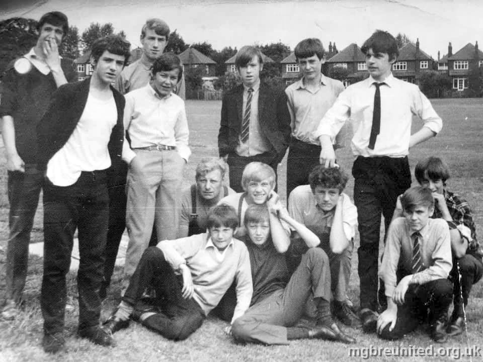 1969 Boys on the School Field 