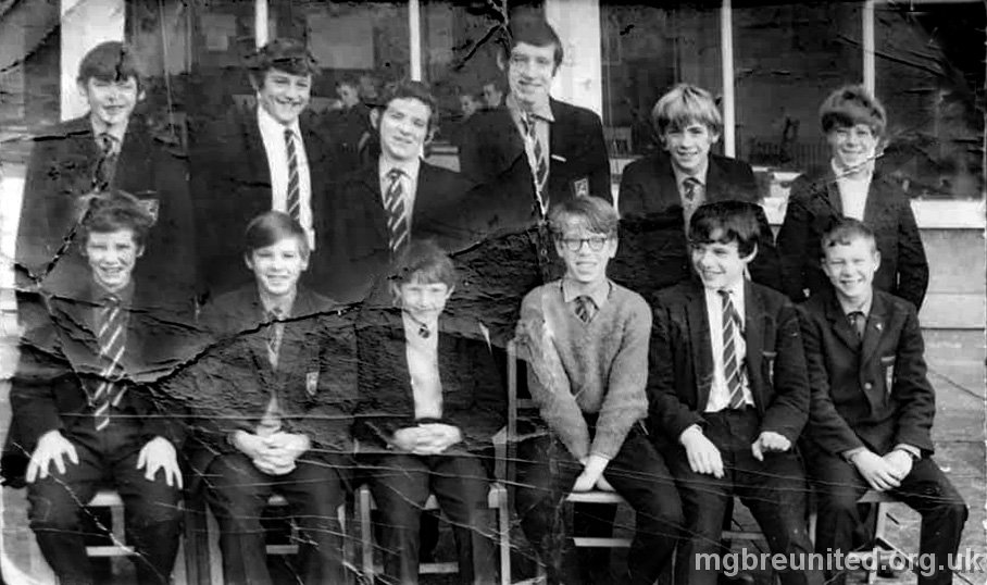 1969 Boys Front of School 