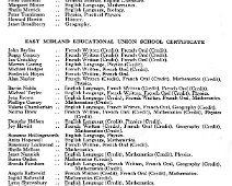 1964 Margaret Glen-Bott Speech Day Programme P4 Form 4X : Frances Bennett Form VI Pupils who added to 1962 Passes : EAST MIDLAND EDUCATIONAL UNION SCHOOL CERTIFICATE John Bayliss, Roger Comery, Ian Critchley,...