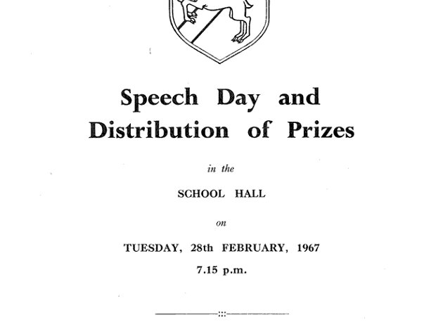 Speech Day February 1967 Margaret Glen-Bott Bilateral School - exam results