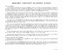 Page 5 Margaret Glen-Bott Secondary School Site and Premises