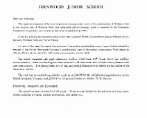 Page 6 Fernwood Junior School Site and Premises