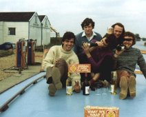 Drunken Sailors Andy Batty, John Simpson, Ross Elliot, Andy Carter and Donald Press