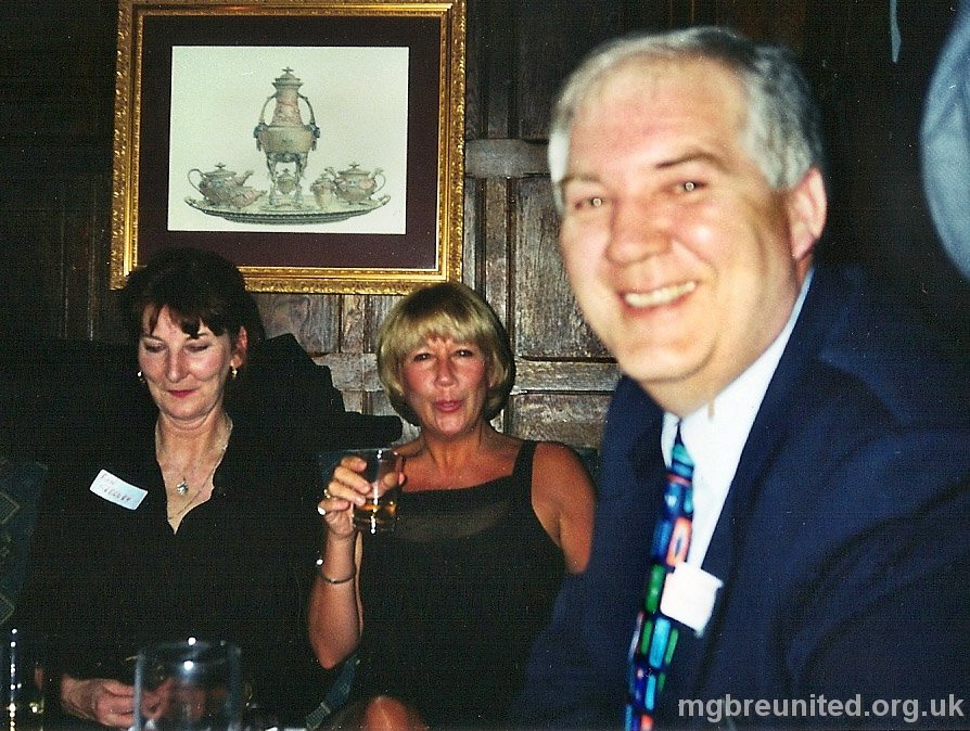 Margaret Glen-Bott Reunion Feb 1999 Ann Gregory, Glenys Jones and John Macpherson.