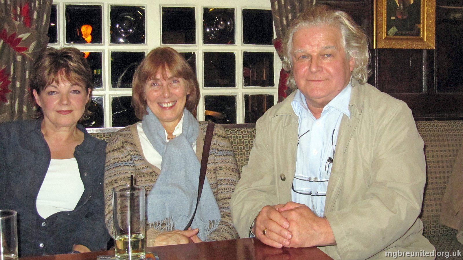 Margaret Glen-Bott Reunion at The Admiral Rodney Christine Szott, Jean Gardner and Kevin Whitt