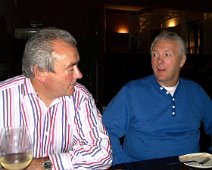 Paul Browning and Ian Robinson After a big dinner it is natural to just feel a little sleepy!