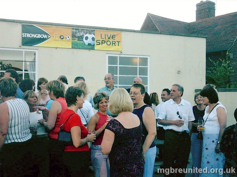 2003 07 Margaret Glen-Bott Reunion Pam Abbott on far right