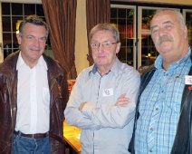 Margaret Glen-Bott Reunion 6 Nov 2014 Graham Ashmore (MGB 1965), Doug Selby (MGB 1963) and David Wright (MGB 1963)