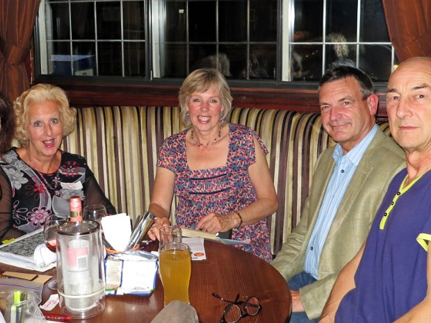 September 2013 Reunion held at the Rose and Crown at Lenton - Those that attended are: John Simpson, Ruth Simpson, Kathryn Rowan, Jacqueline...